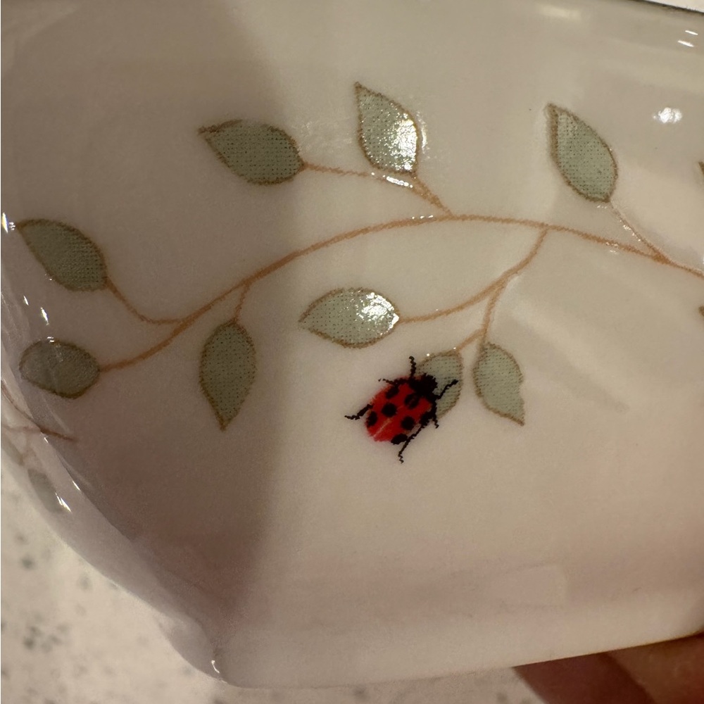 NWT Lenox Butterfly Meadow Dipping Bowls - Set of 2 - Picture 7 of 8